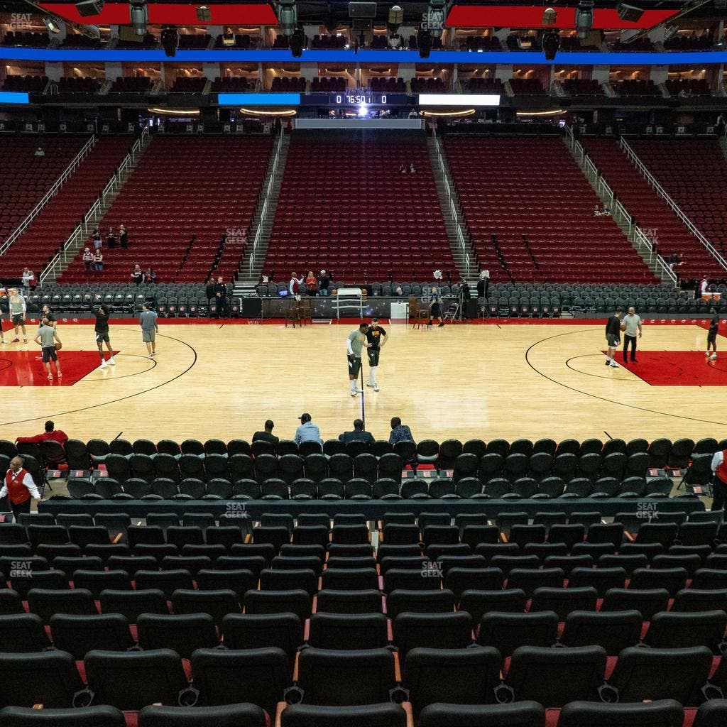 Toyota Center - Section C 107 Seat View