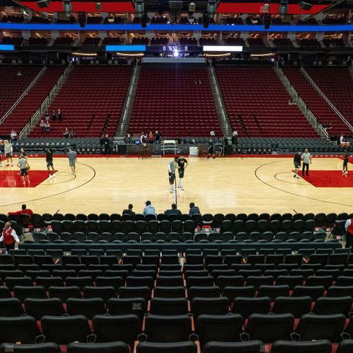 Toyota Center - Section C 107 Seat View