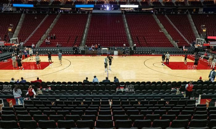 Toyota Center - Section C 107 Seat View