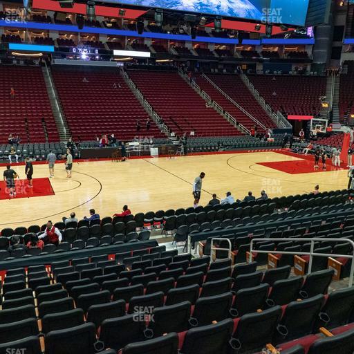 Toyota Center - Section C 108 Seat View