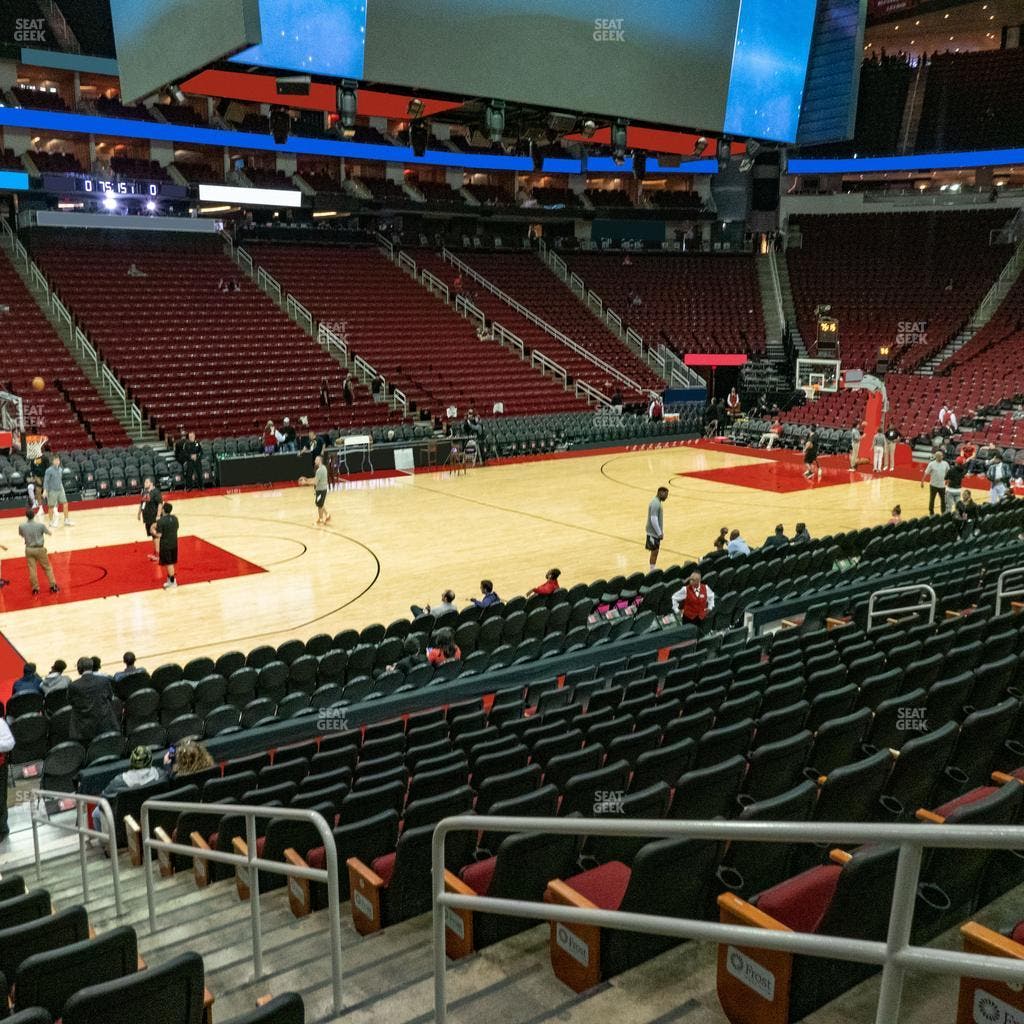 Toyota Center - Section C 109 Seat View