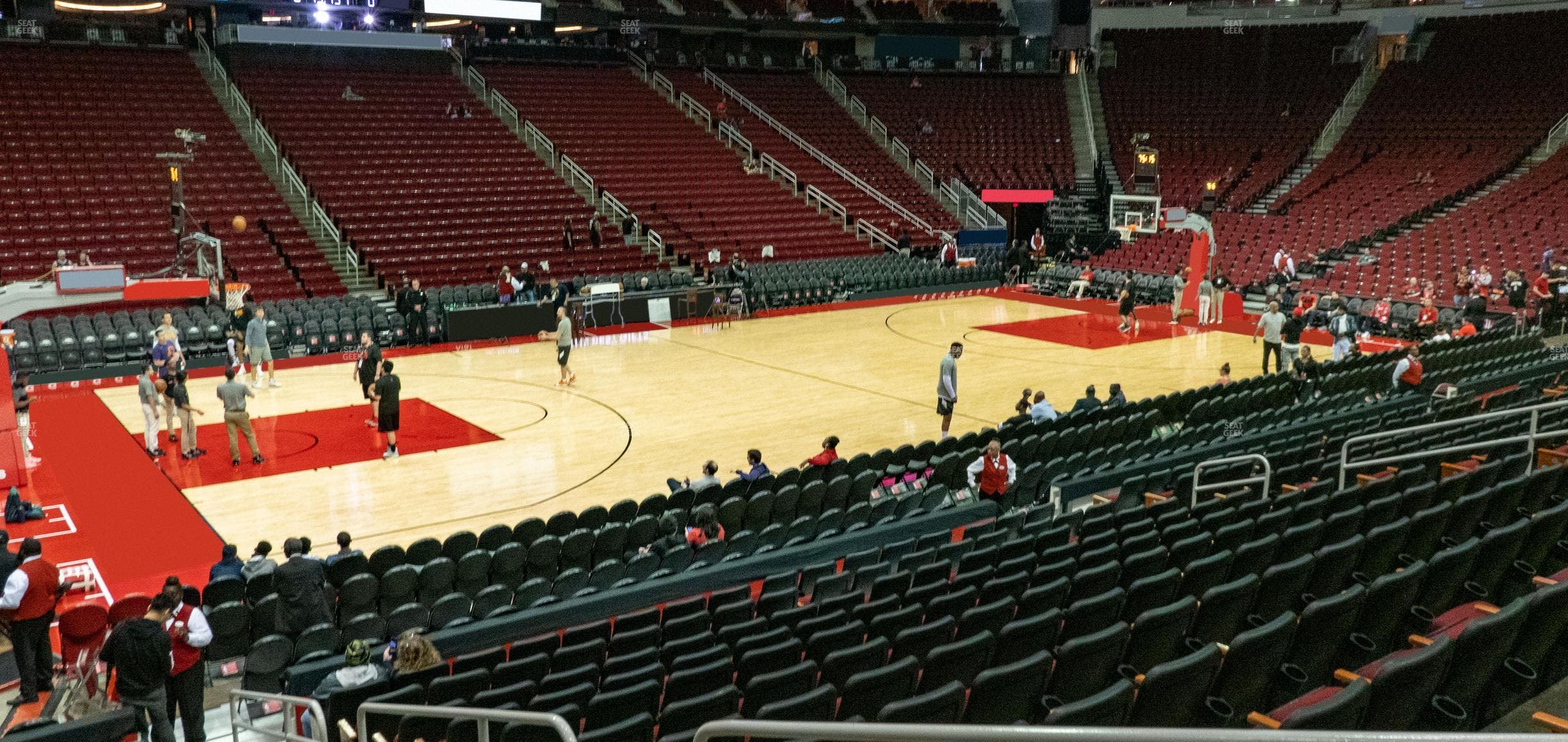 Toyota Center - Section C 109 Seat View