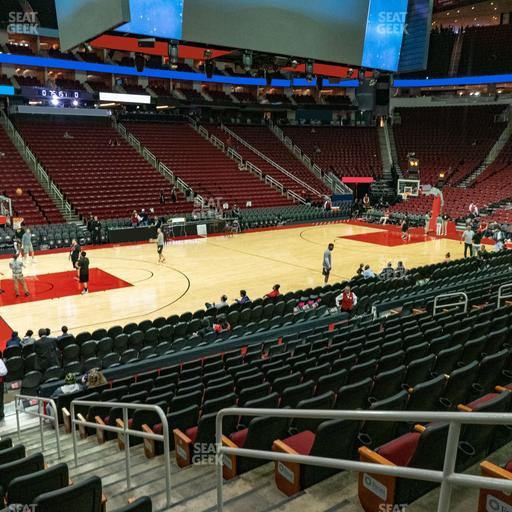 Toyota Center - Section C 109 Seat View