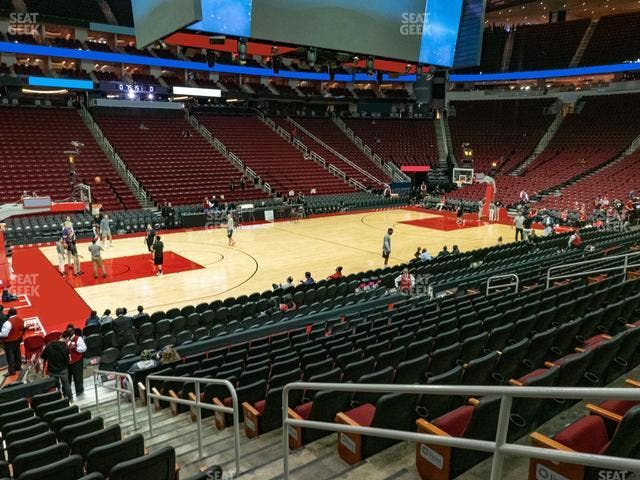 Toyota Center - Section C 109 Seat View