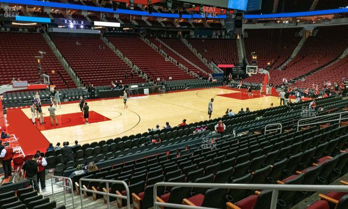 Toyota Center - Section C 109 Seat View