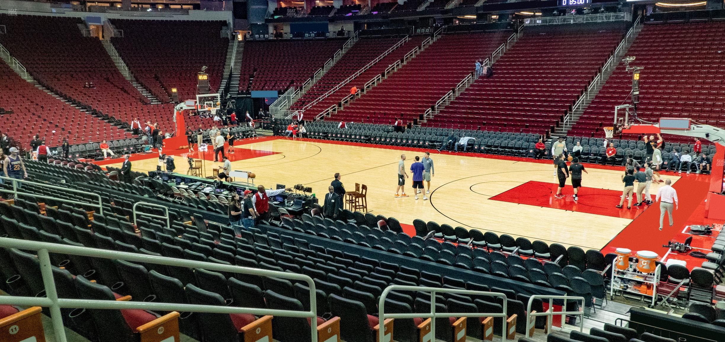 Toyota Center - Section C 118 Seat View