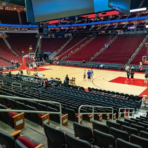 Toyota Center - Section C 118 Seat View