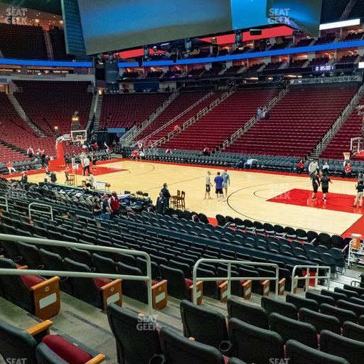 Toyota Center - Section C 118 Seat View
