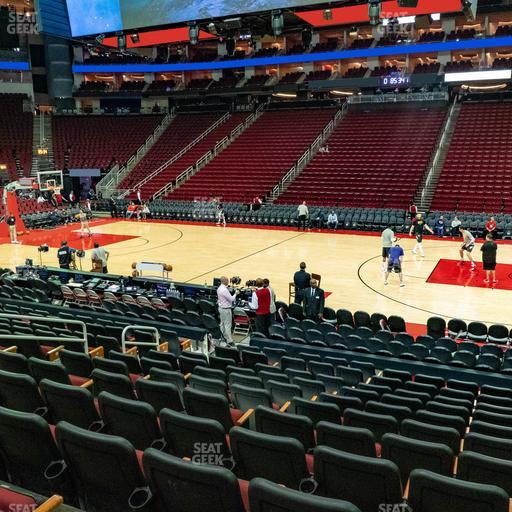 Toyota Center - Section C 119 Seat View