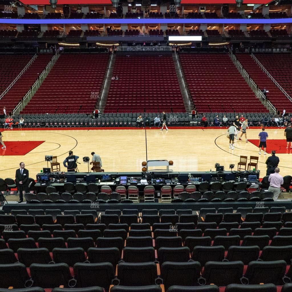 Toyota Center - Section C 120 Seat View