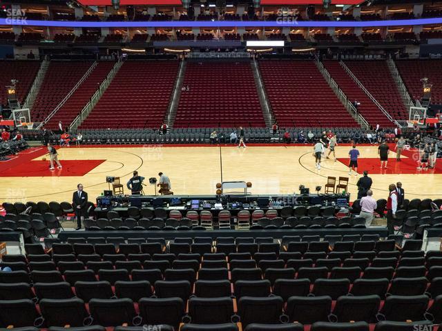 Toyota Center - Section C 120 Seat View