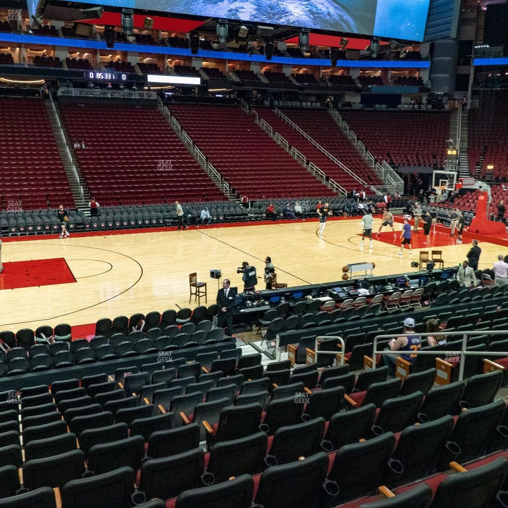 Toyota Center - Section C 121 Seat View