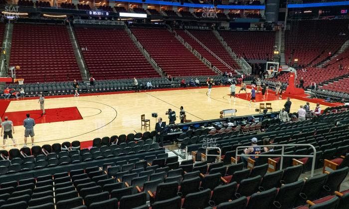 Toyota Center - Section C 121 Seat View