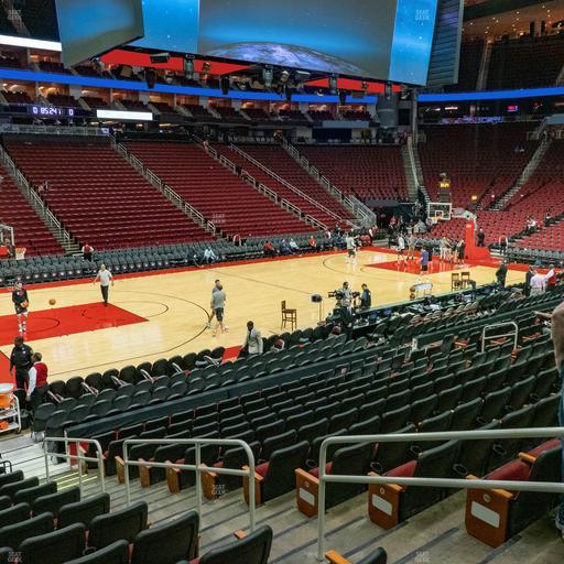 Toyota Center - Section C 122 Seat View