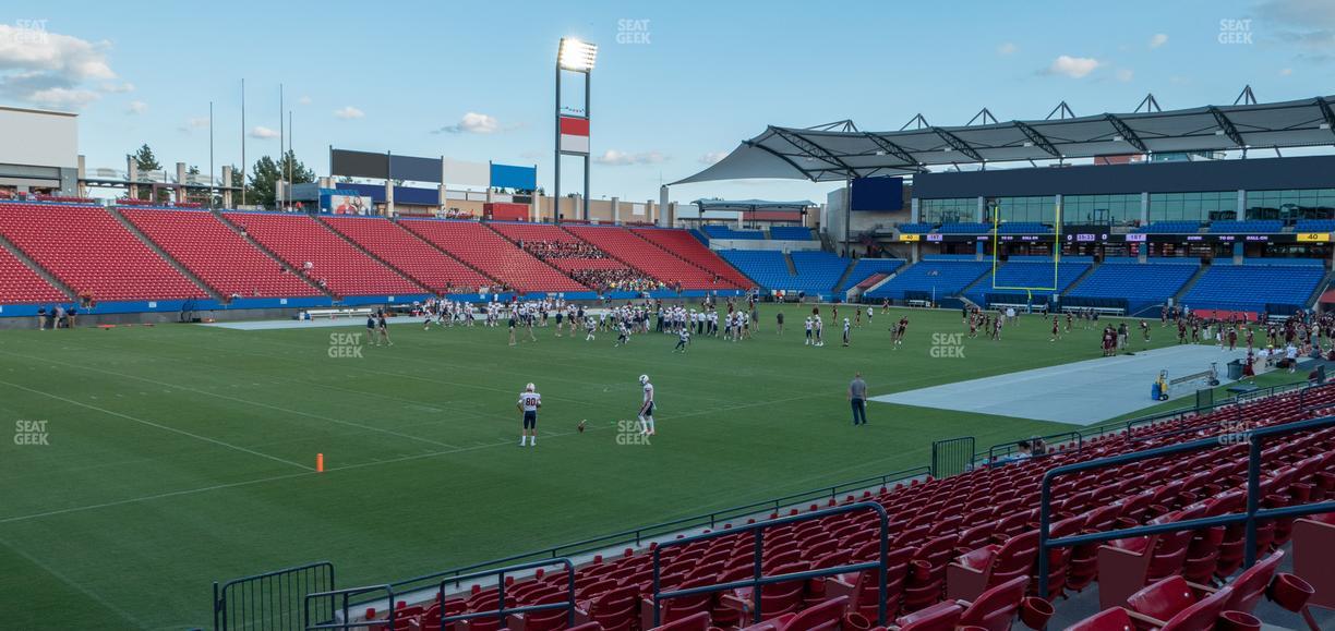 Toyota Stadium - Section 101 Seat View