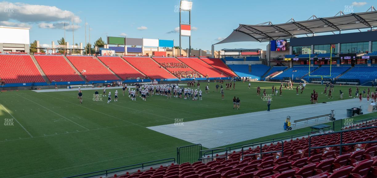 Toyota Stadium - Section 103 Seat View