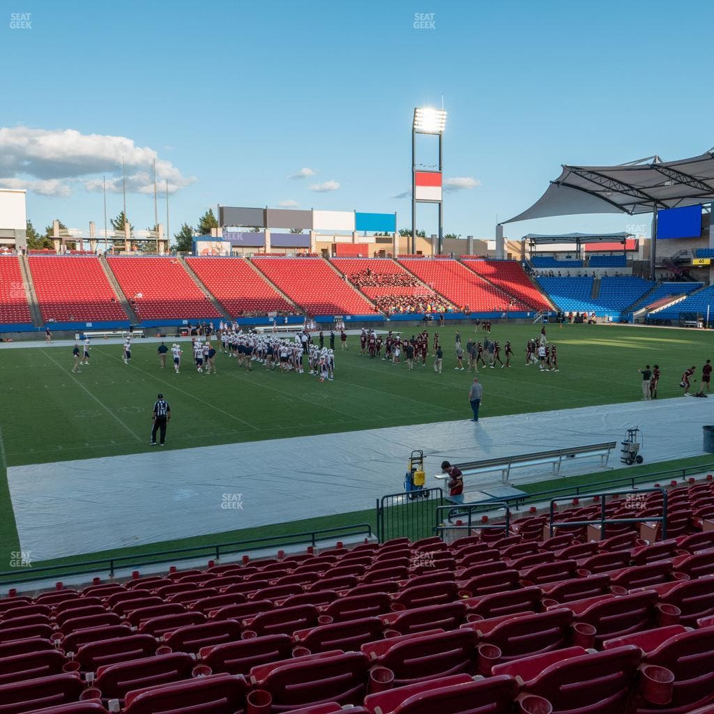 Toyota Stadium - Section 104 Seat View