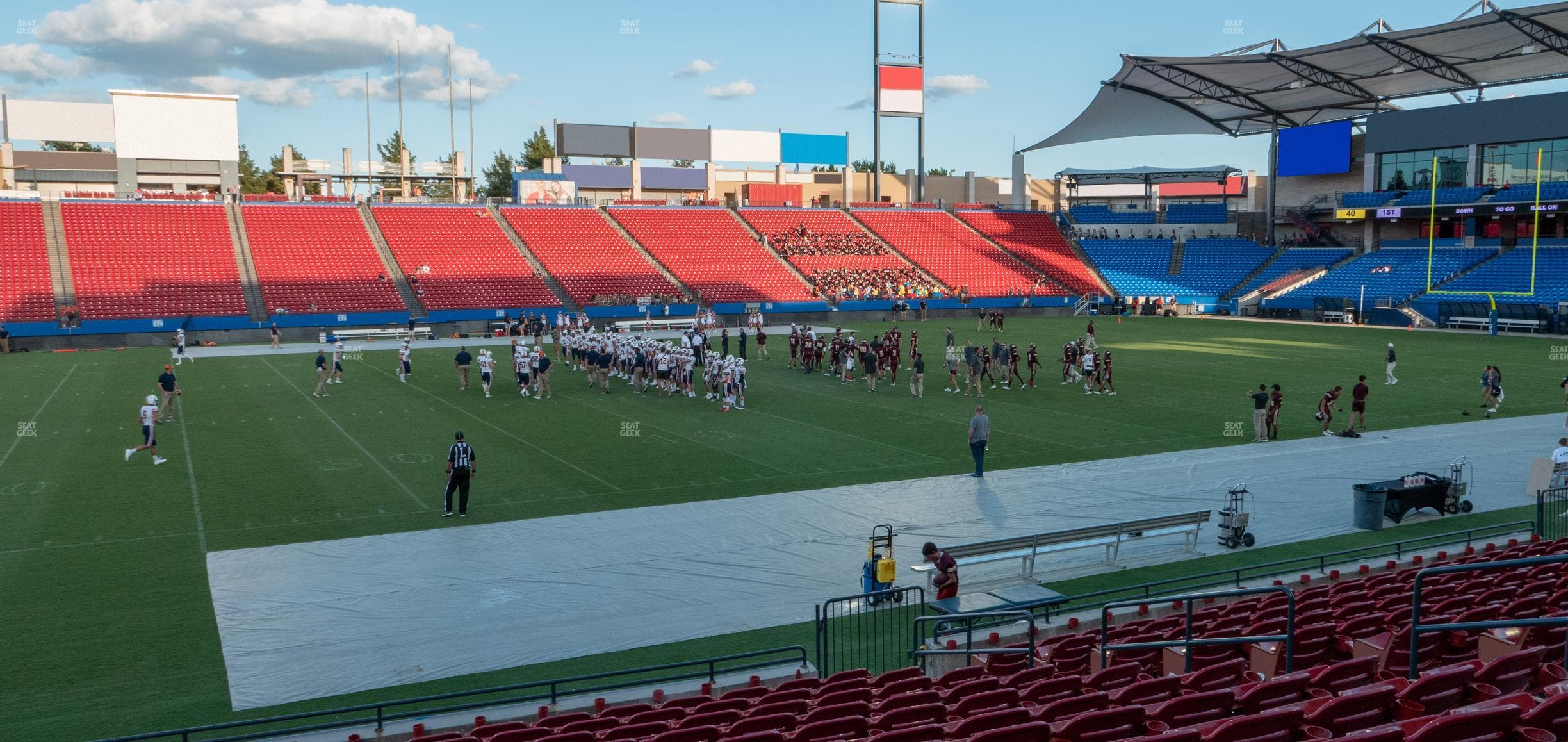 Toyota Stadium - Section 104 Seat View