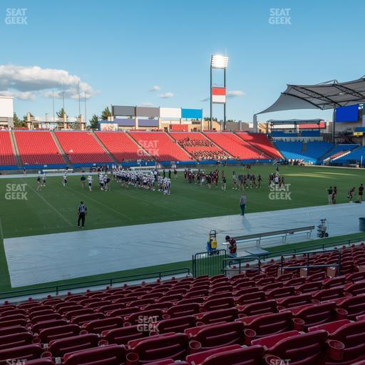 Toyota Stadium - Section 104 Seat View