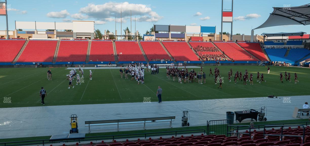 Toyota Stadium - Section 105 Seat View