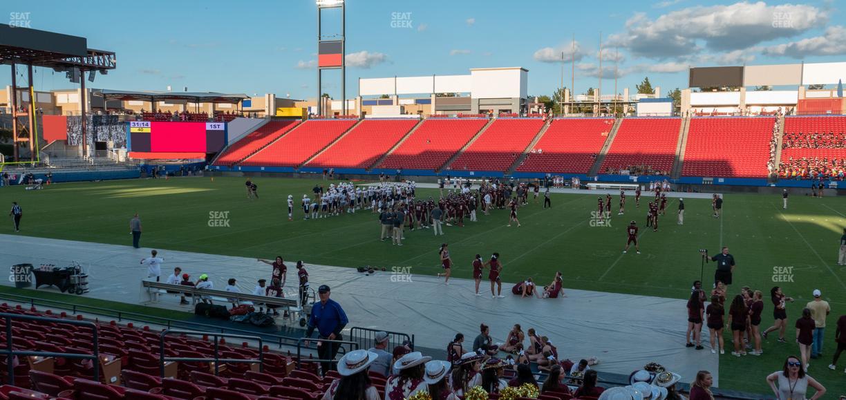 Toyota Stadium - Section 108 Seat View