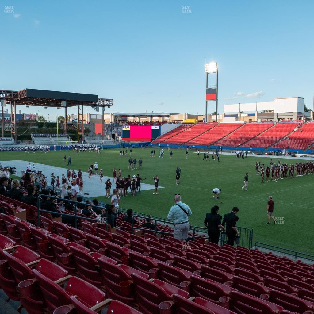 Toyota Stadium - Section 110 Seat View