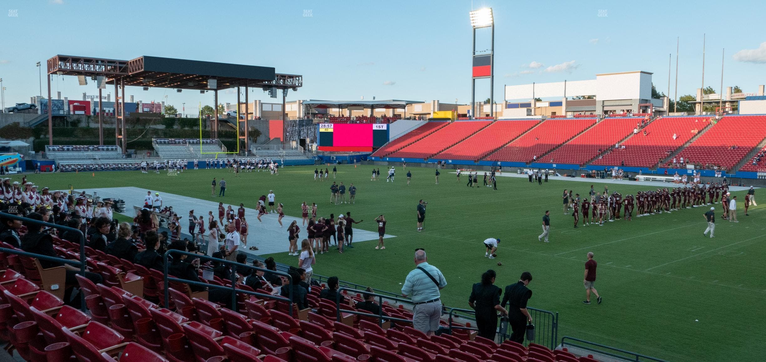 Toyota Stadium - Section 110 Seat View