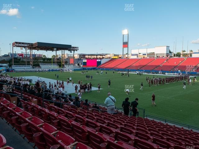 Toyota Stadium - Section 110 Seat View