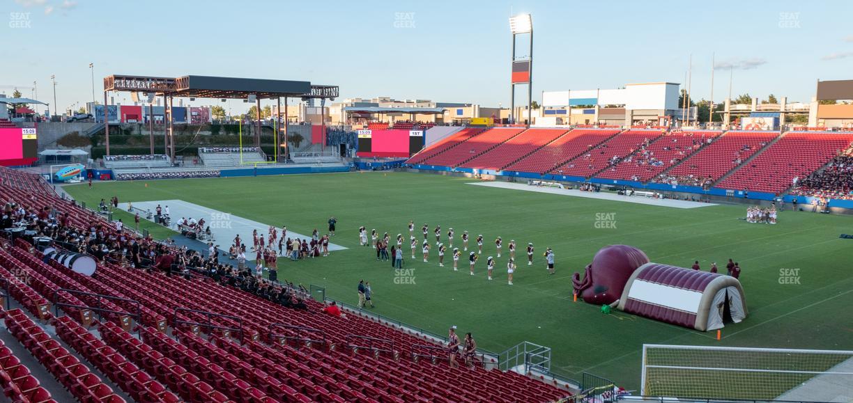 Toyota Stadium - Section 112 Seat View