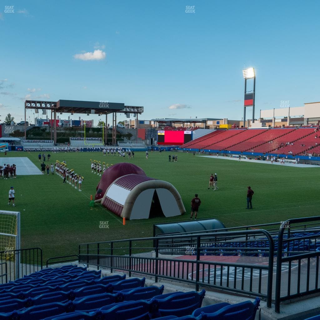 Toyota Stadium - Section 114 Seat View
