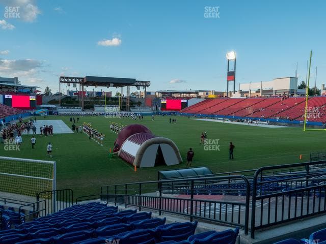 Toyota Stadium - Section 114 Seat View