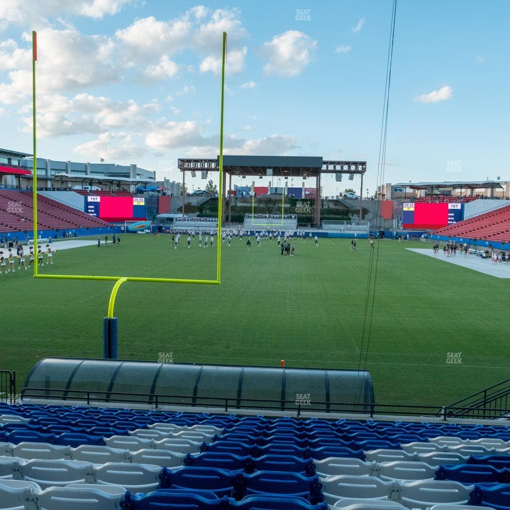 Toyota Stadium - Section 117 Seat View