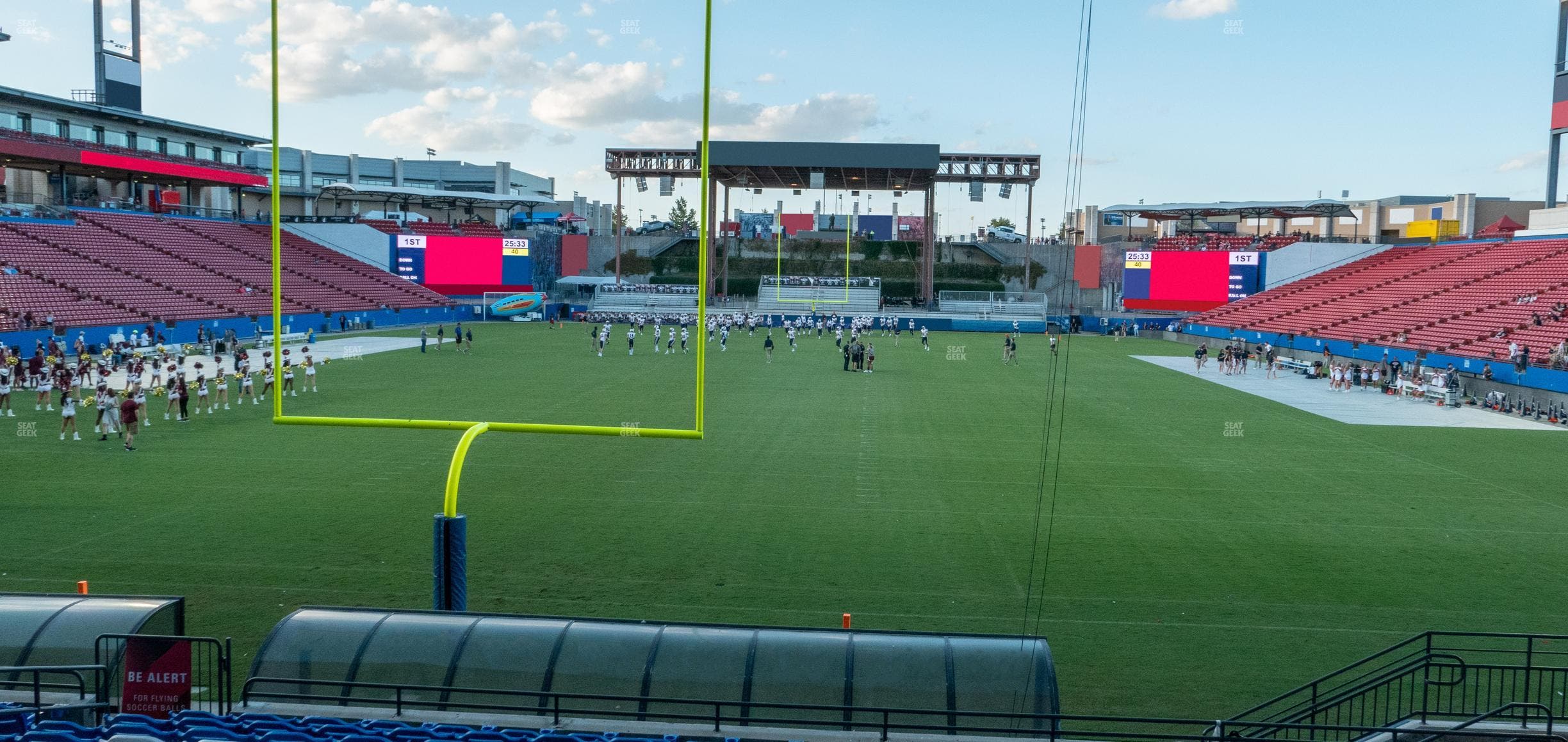 Toyota Stadium - Section 117 Seat View