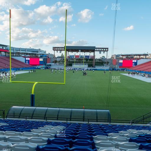Toyota Stadium - Section 117 Seat View
