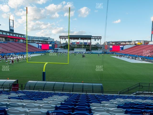 Toyota Stadium - Section 117 Seat View Toyota Stadium - Section 117 Seat View