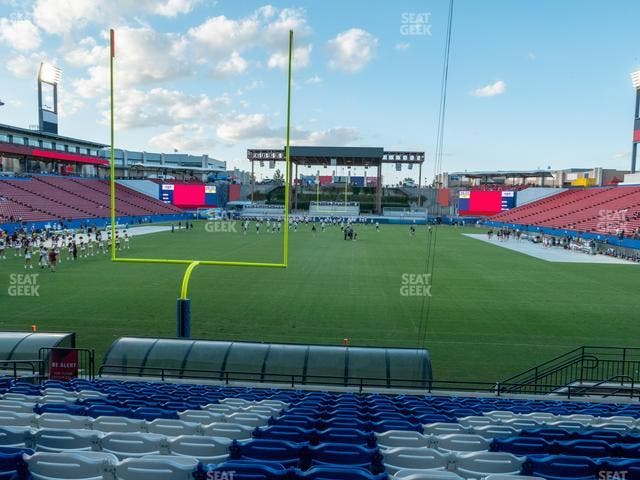 Toyota Stadium - Section 117 Seat View