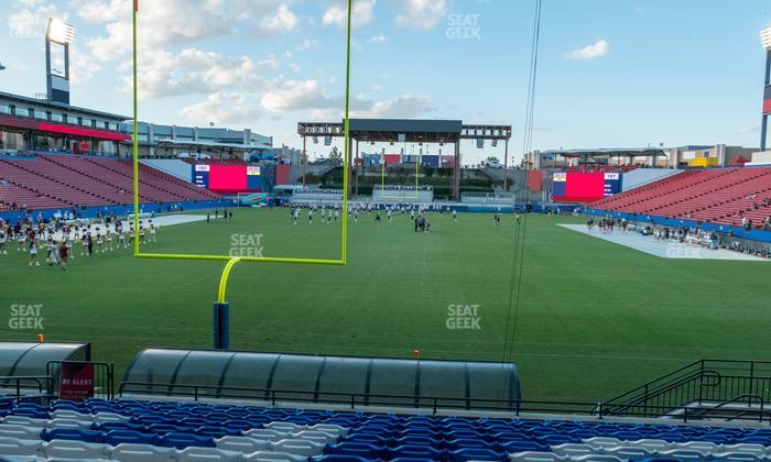 Toyota Stadium - Section 117 Seat View