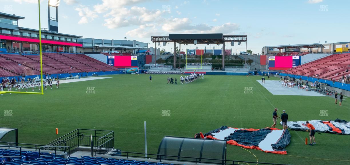 Toyota Stadium - Section 118 Seat View