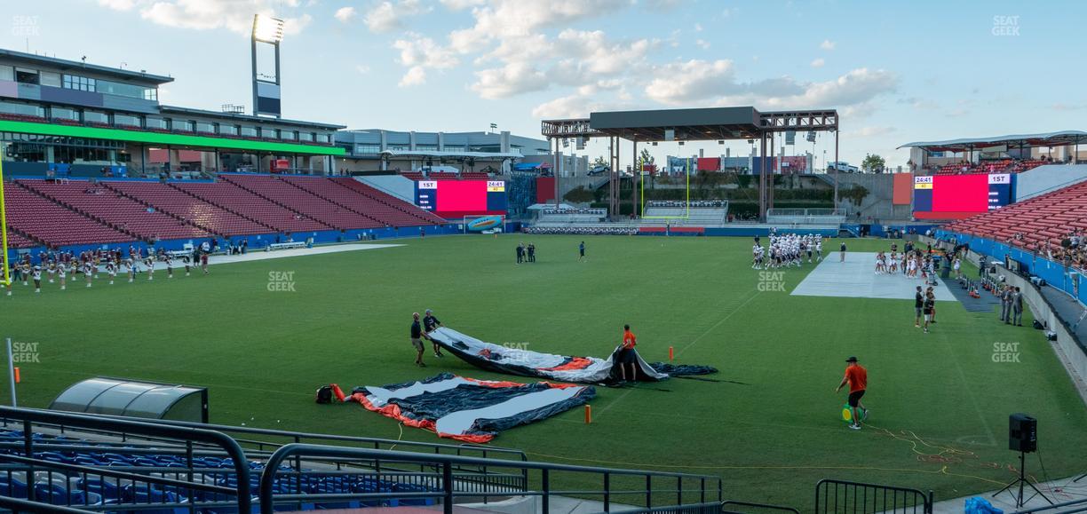 Toyota Stadium - Section 119 Seat View