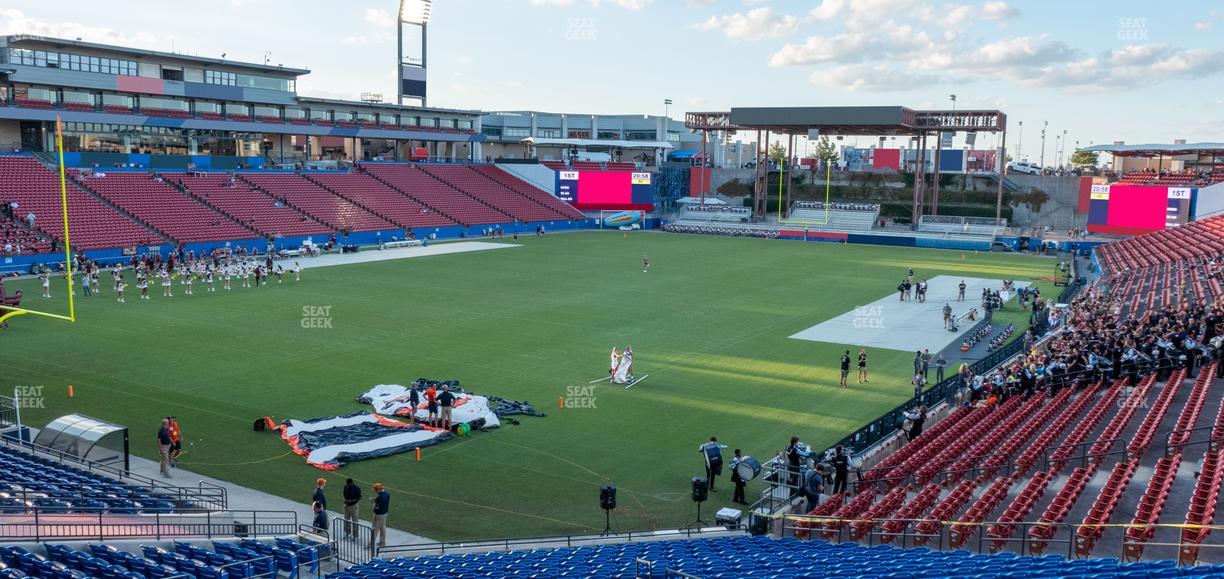 Toyota Stadium - Section 120 Seat View