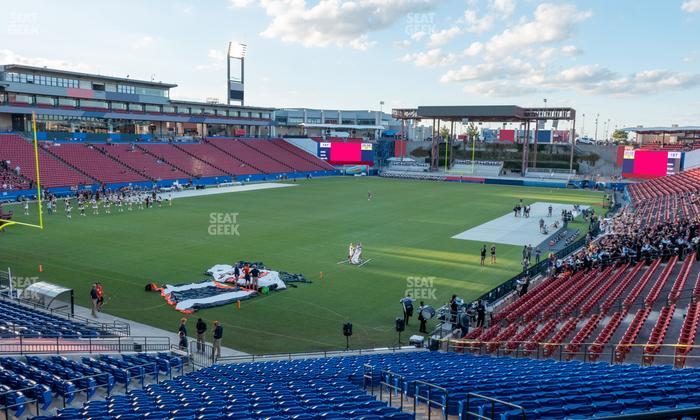 Toyota Stadium - Section 120 Seat View