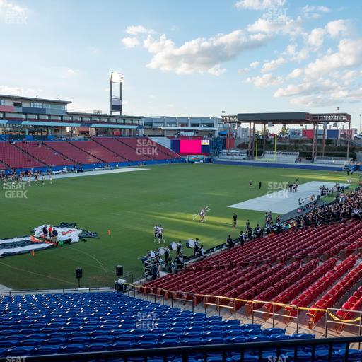 Toyota Stadium - Section 121 Seat View