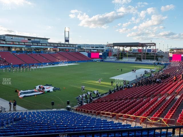 Toyota Stadium - Section 121 Seat View