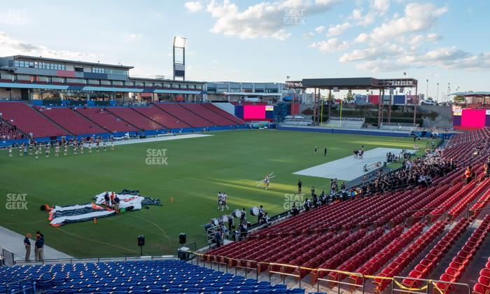 Toyota Stadium - Section 121 Seat View