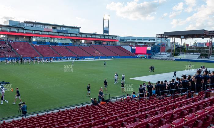Toyota Stadium - Section 123 Seat View