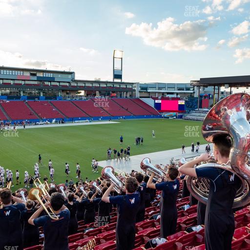 Toyota Stadium - Section 124 Seat View