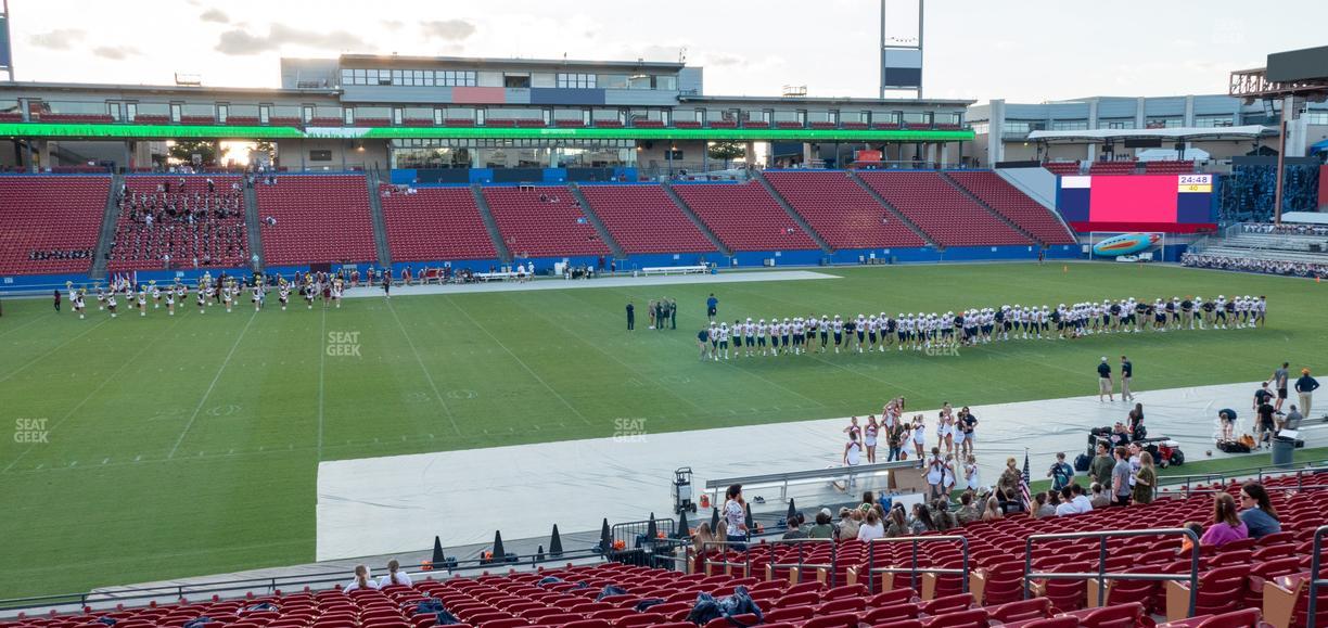 Toyota Stadium - Section 125 Seat View