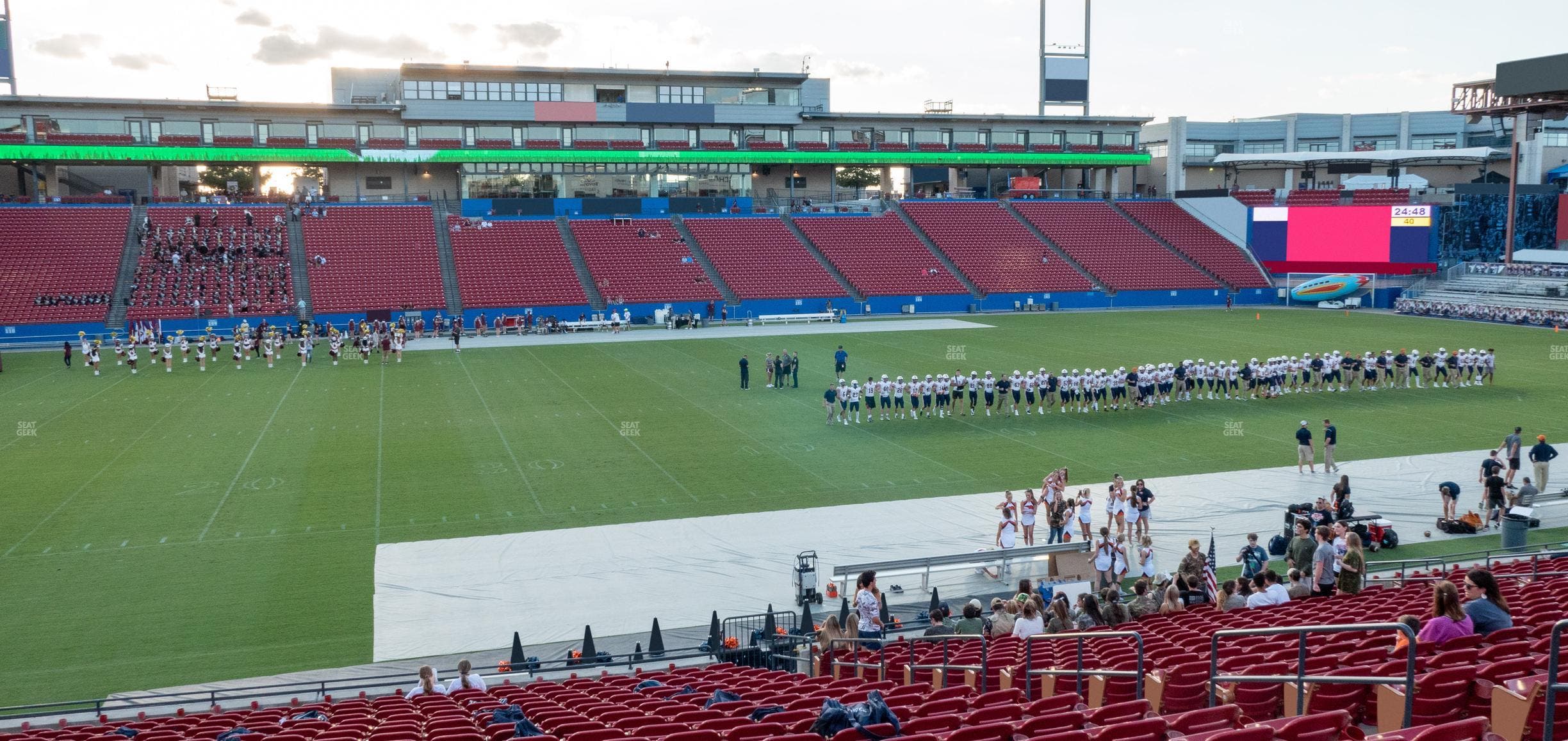 Toyota Stadium - Section 125 Seat View