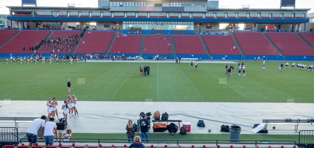 Toyota Stadium - Section 127 Seat View