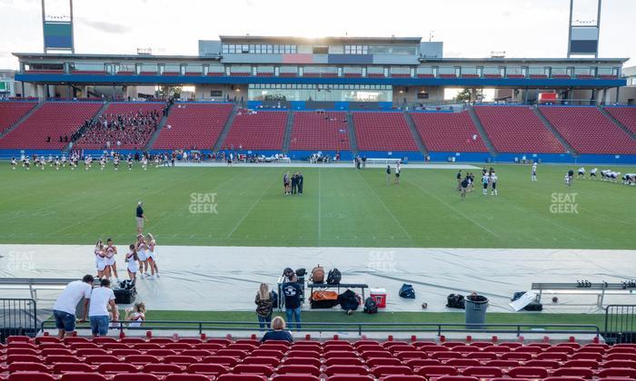 Toyota Stadium - Section 127 Seat View